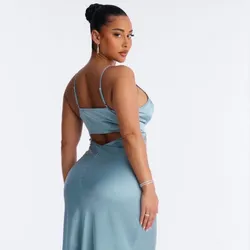 👗Vestido Elegante de Satin 👗