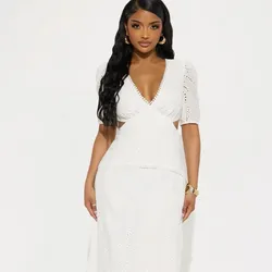 👗🤍 Vestido Largo blanco 👗🤍