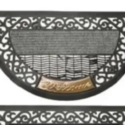 Alfombra engomadas semi circulares