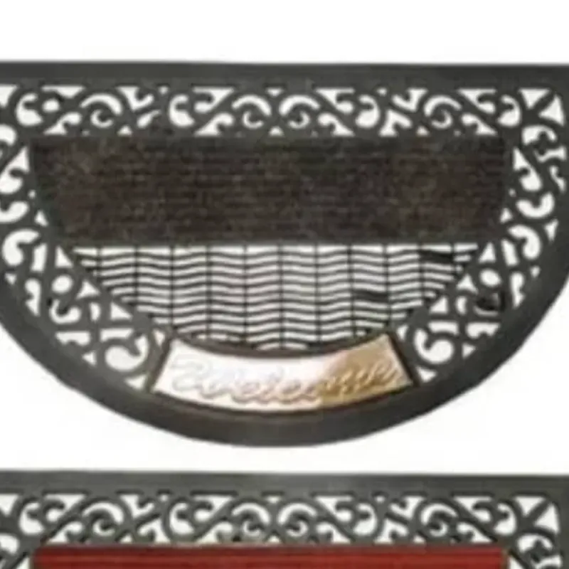 Alfombra engomadas semi circulares