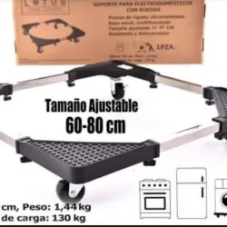 Base con ruedas para electrodomésticos ajustable