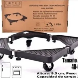 Base con ruedas para electrodomésticos ajustable