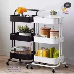 Carrito organizador de 3 niveles