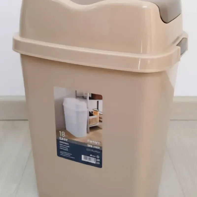 Cestos de basura con tapa 