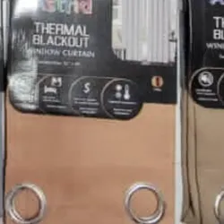 Cortina tapasol [ Carmelita claro ]