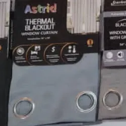 Cortina tapasol [ gris claro ]