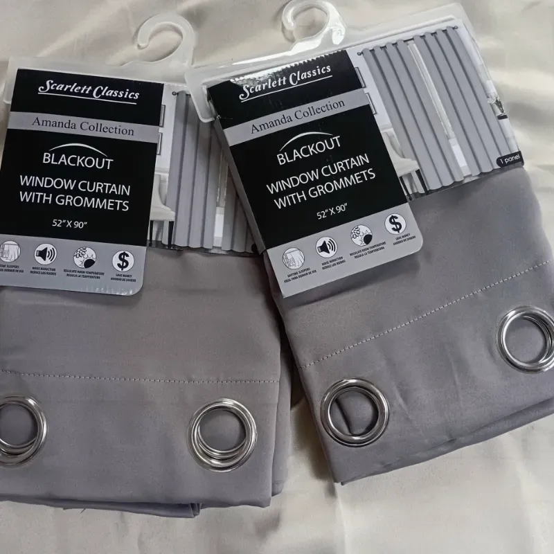 Cortina tapasol [ gris claro ]