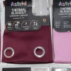 Cortina tapasol [ Rojo oscuro]