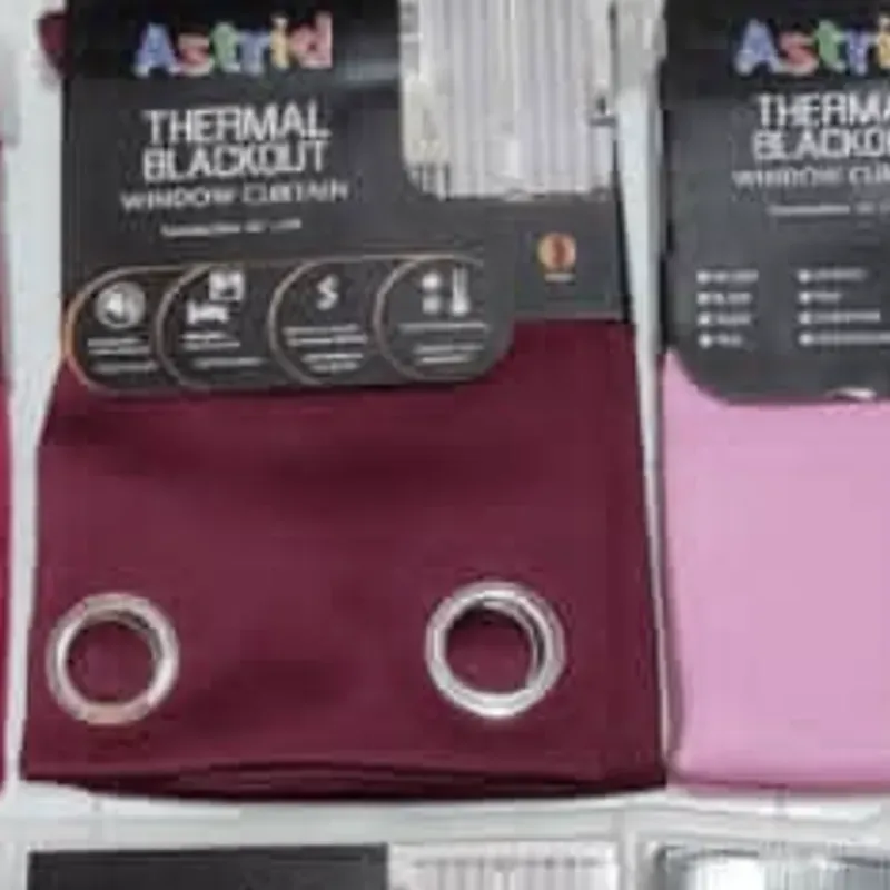 Cortina tapasol [ Rojo oscuro]