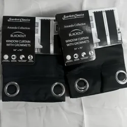 Cortina tapasol [ negras]