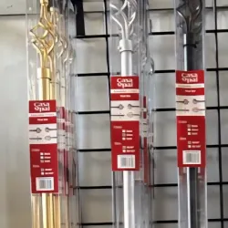 Cortinero metálico expandibles hasta 2m