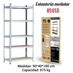 Estante modular galvanizado 