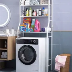 Estante organizador para lavadora