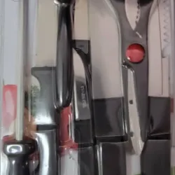 Juego de cuchillo y tijera [ 7pcs]