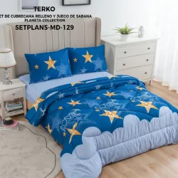 Juego de Edredón y sabanas KING SIZE