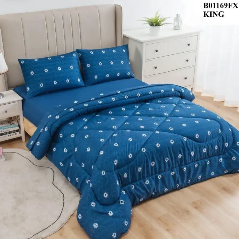 Juego de Edredón y sabanas KING SIZE