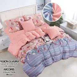 Juego de Edredón y sabanas KING SIZE