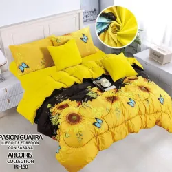 Juego de Edredón y sabanas KING SIZE