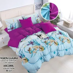 Juego de Edredón y sabanas KING SIZE