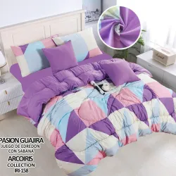 Juego de Edredón y sabanas KING SIZE