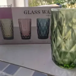 Juego de vasos de cristal.[ 6.pcs]