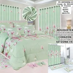 Juegos de edredon, cortinas y juego de baño