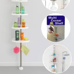 Organizador / esquinero para baño ajustable