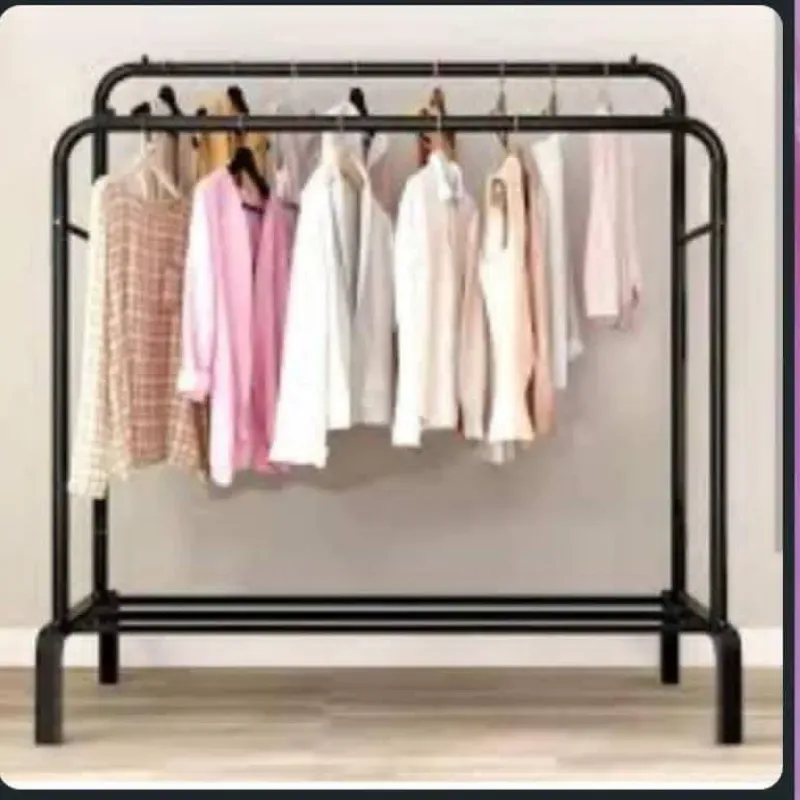 Percha de ropa doble