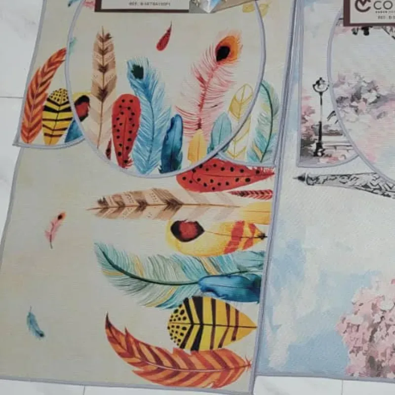 Set de alfombras para el baño