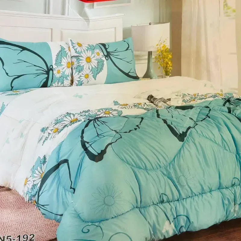 Set de edredón y juego de sábanas (5 pcs)