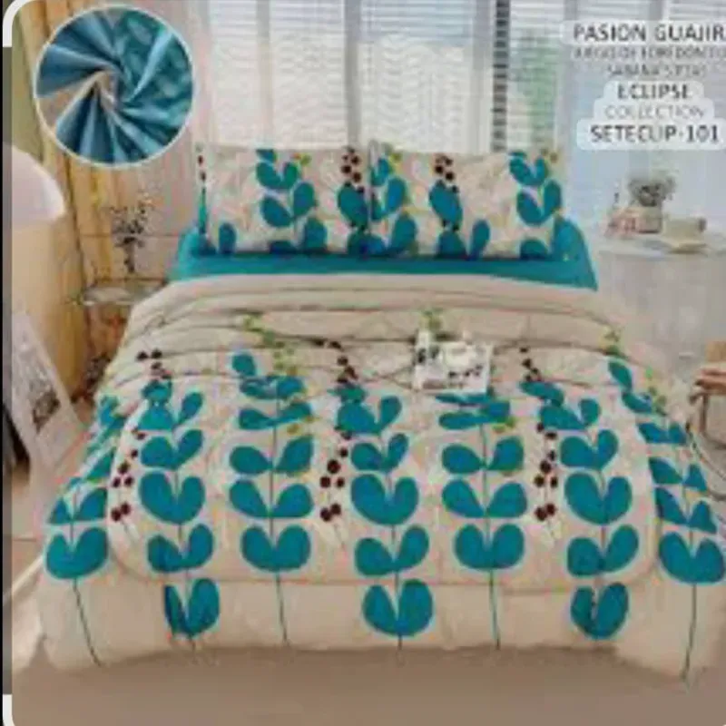 Set de edredón y juego de sábanas (5 pcs)