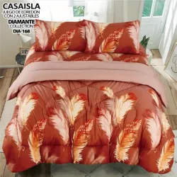 Set de edredón y juego de sábanas (5 pcs)