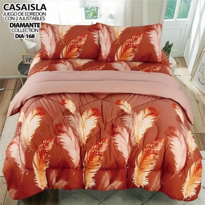 Set de edredón y juego de sábanas (5 pcs)