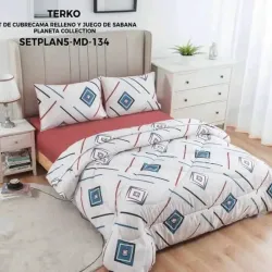 Set de edredón y juego de sábanas (5 pcs)