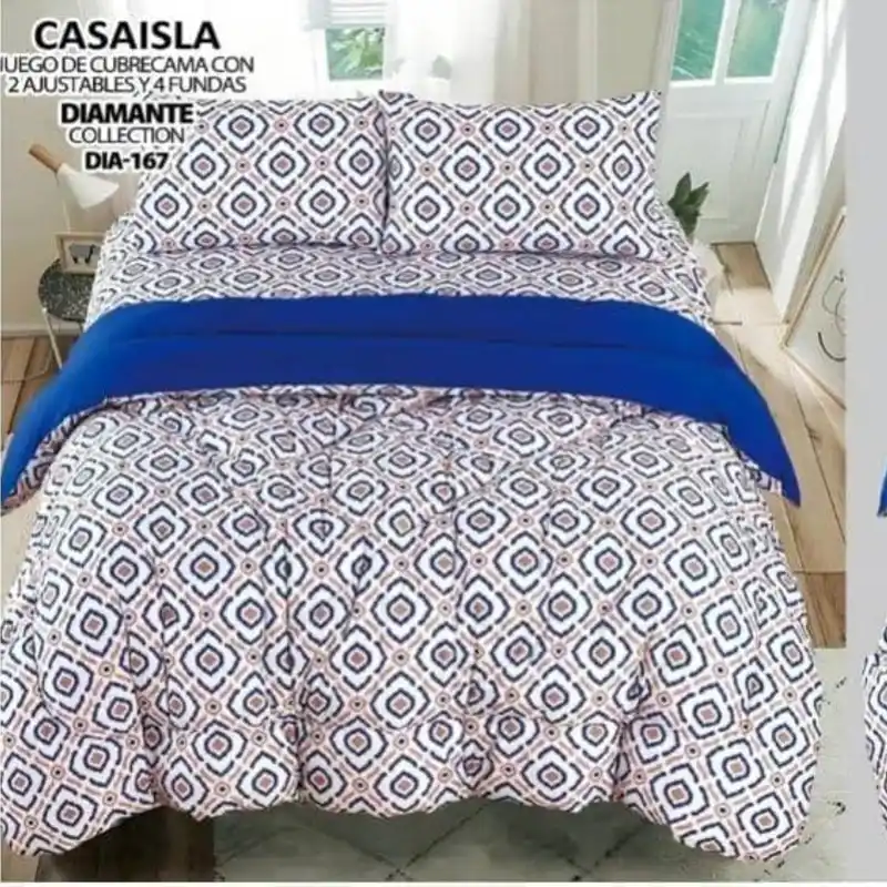 Set de edredón y juego de sábanas (5 pcs)