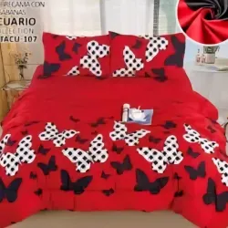 Set de edredón y juego de sábanas (5 pcs)