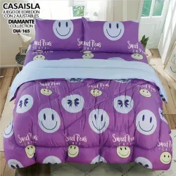 Set de edredón y juego de sábanas (5 pcs)