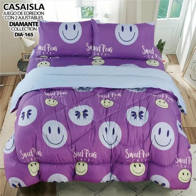 Set de edredón y juego de sábanas (5 pcs)