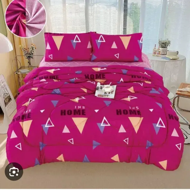 Set de edredón y juego de sábanas (5pcs)