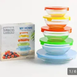 Set de pozuelos de cristal