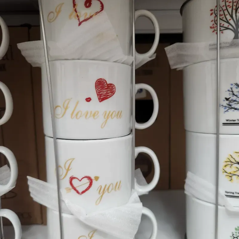 Set de tasas de cafe grandes