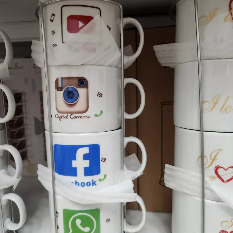 Set de tasas de cafe grandes