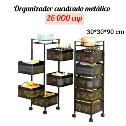 Viandero cuadrado metalico