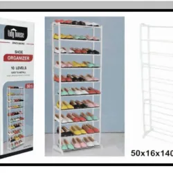 Zapatera de 10 niveles 