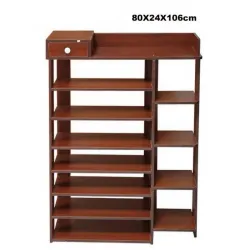 Zapatera de madera importada (mediana)