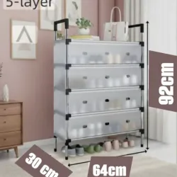 Zapateras antipolvo 5 niveles