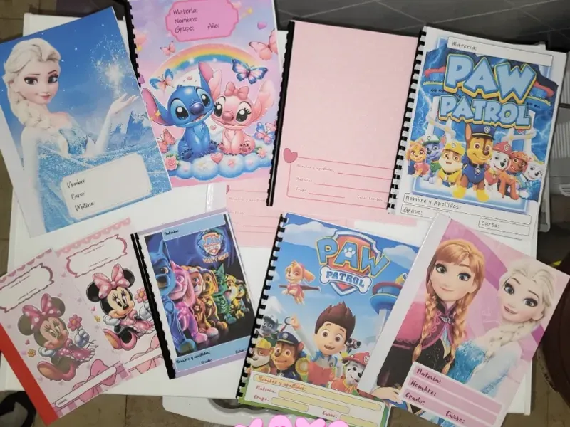 Libretas personalizadas