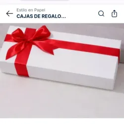 Caja de regalo rectangular
