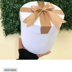 Caja de regalo redonda