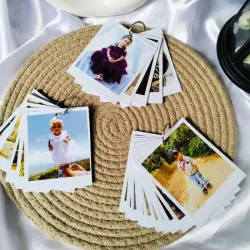 Llavero mini album de fotos 